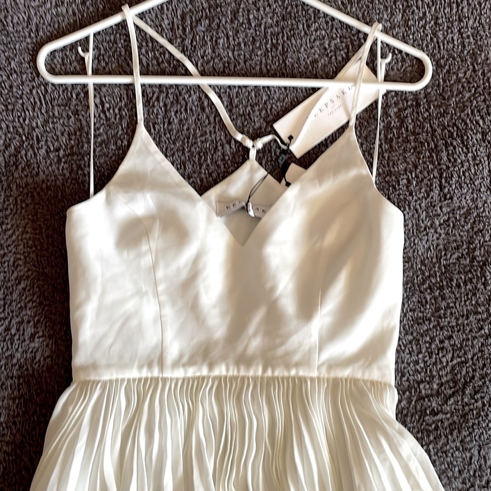 Keepsake (The Label) Follow the Sun Ivory Dress NWT Sz: S - Picture 10 of 15
